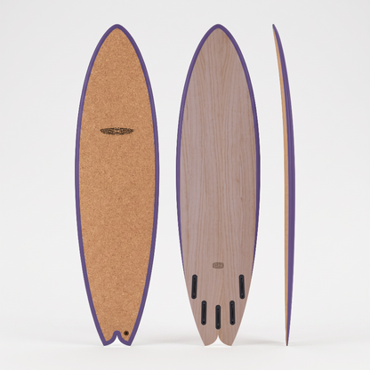 RAL 4011 Pearl violet (5-fin)