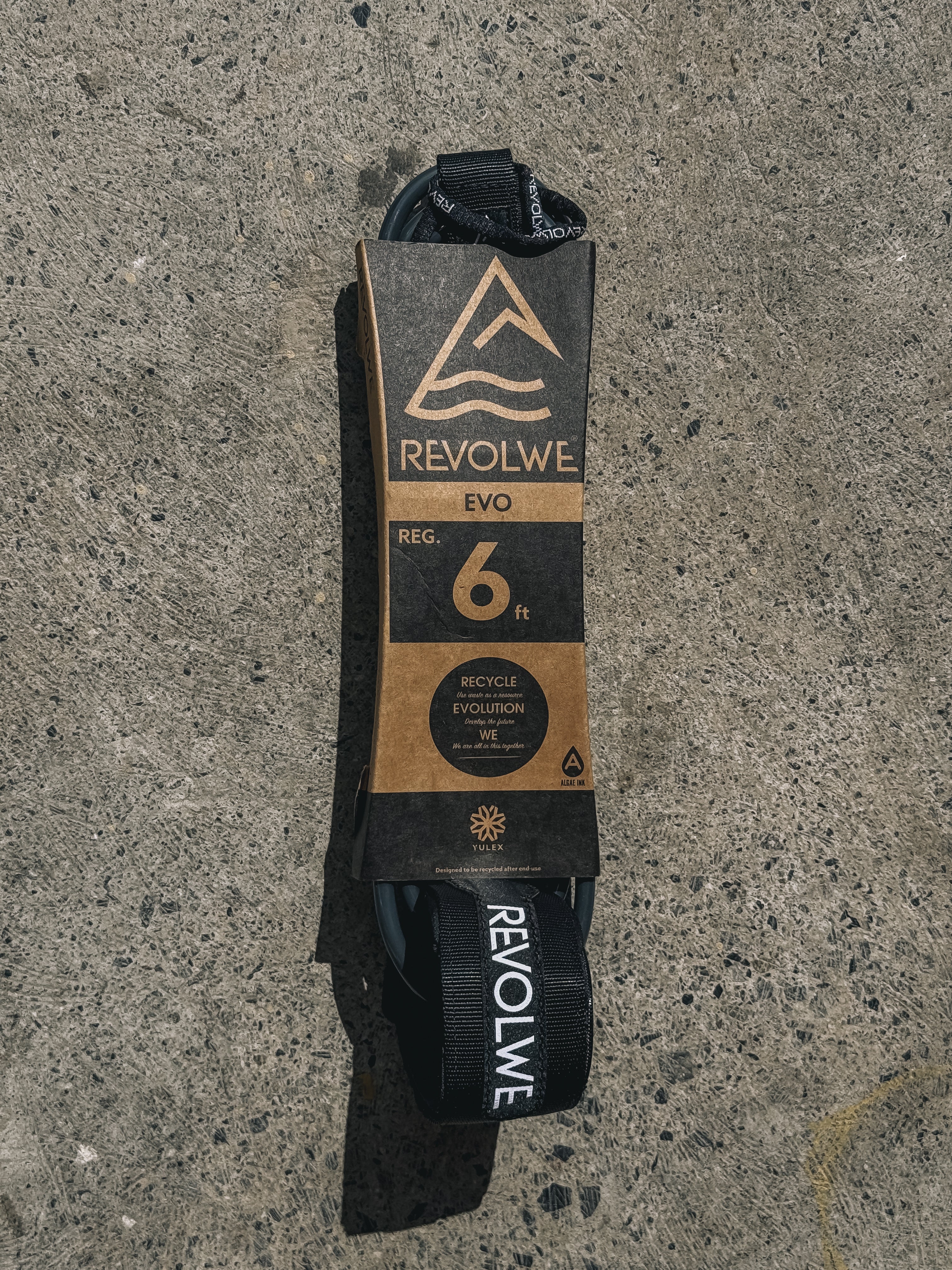 Revolwe - EVO Leash Black/Grey 6ft